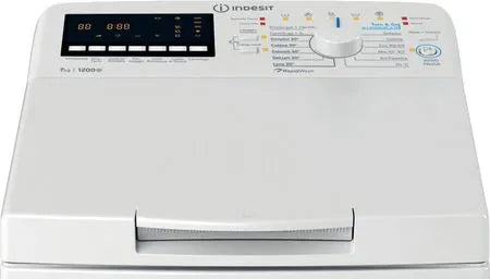 Lavatrice a libera installazione a carica dall'alto Indesit: 7,0 kg - BTW B7251P IT