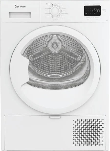 Asciugatrice a pompa di calore Indesit  8,0 kg - CYD 83D WW IT
