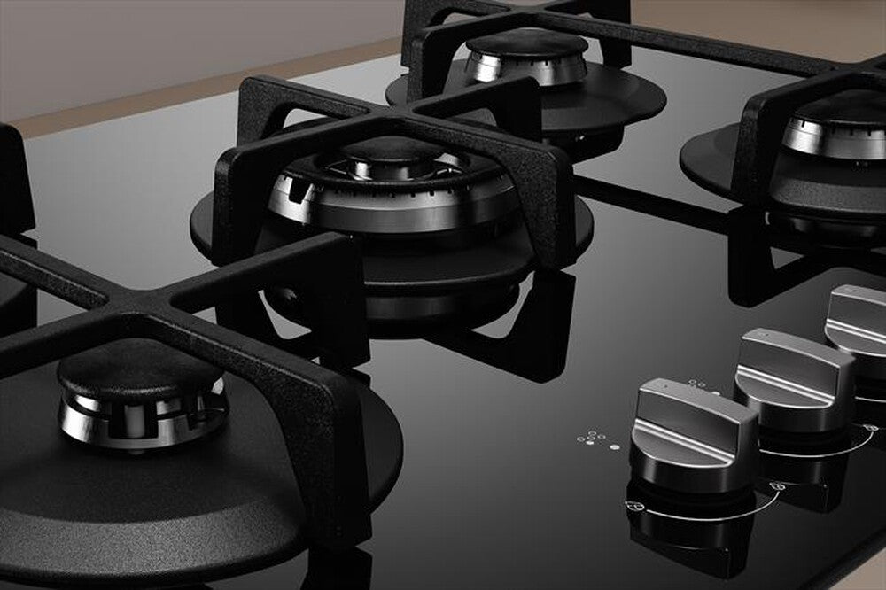 INDESIT ING72T BK Piano Cottura  cm 75 Vetro