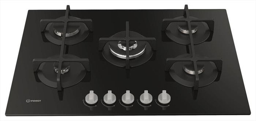 INDESIT ING72T BK Piano Cottura  cm 75 Vetro