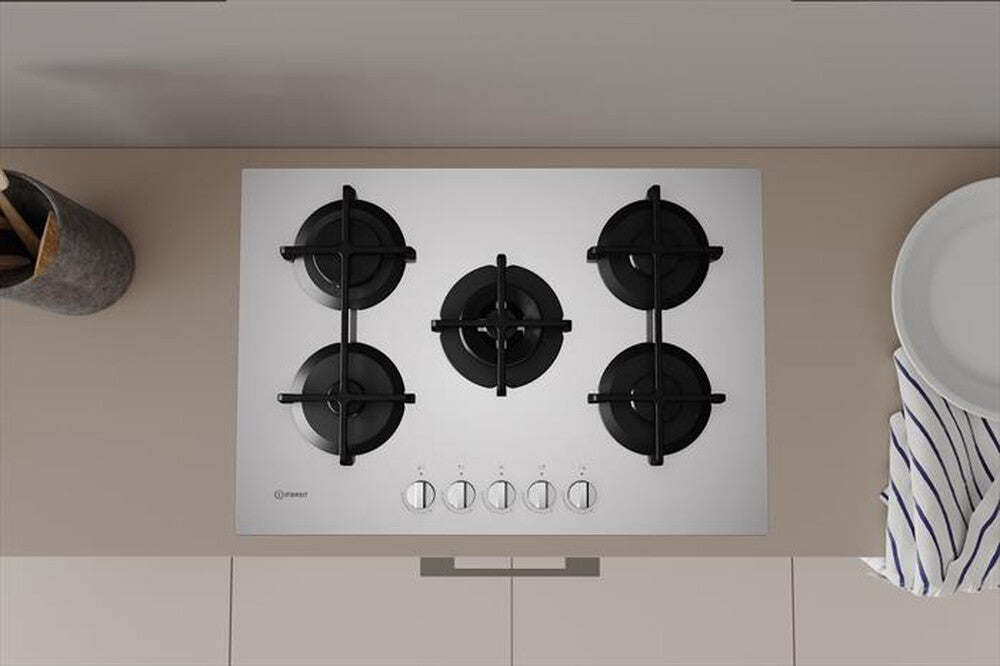 INDESIT Piano Cottura ING72T WH1  cm 75 Vetro
