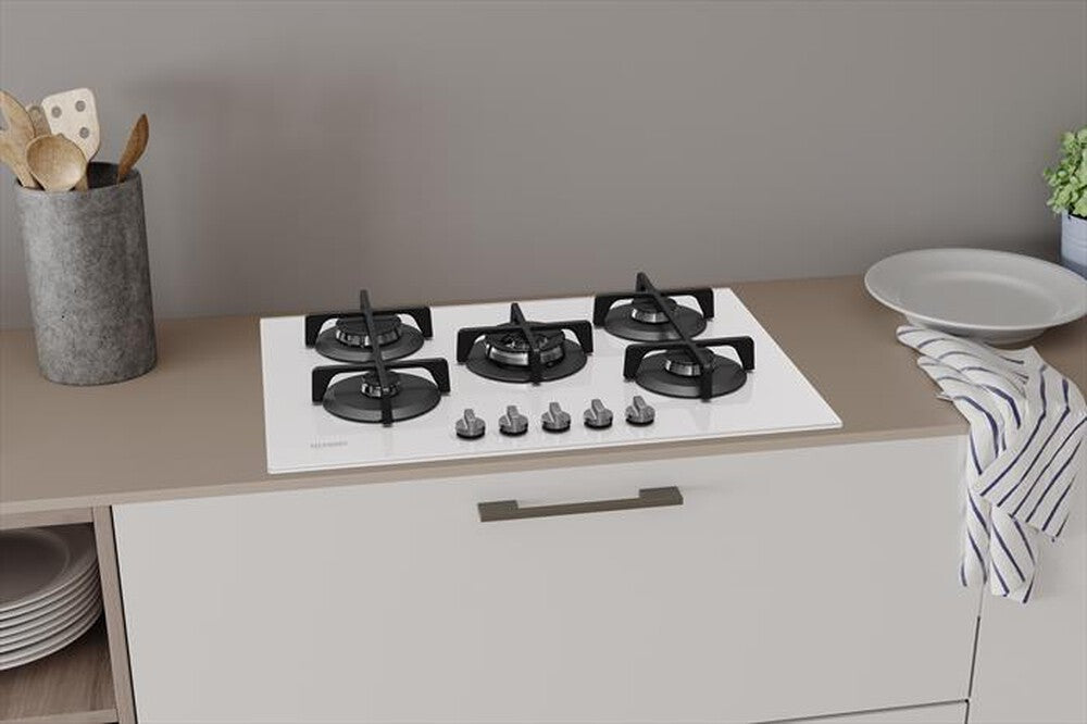 INDESIT Piano Cottura ING72T WH1  cm 75 Vetro