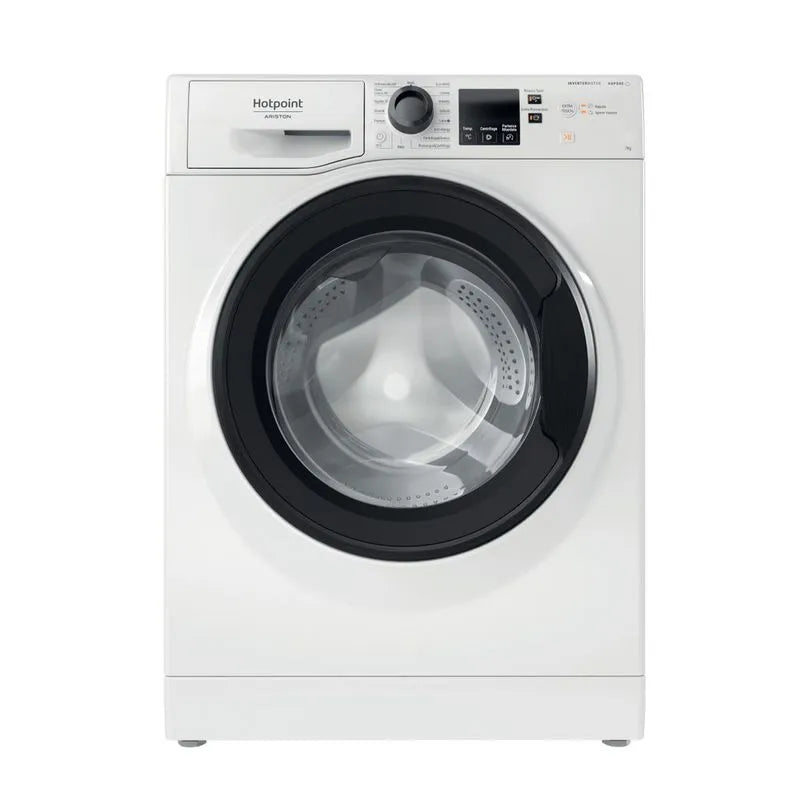 Lavatrice a libera installazione a carica frontale Hotpoint Ariston: 7,0 kg, - NF746WK IT