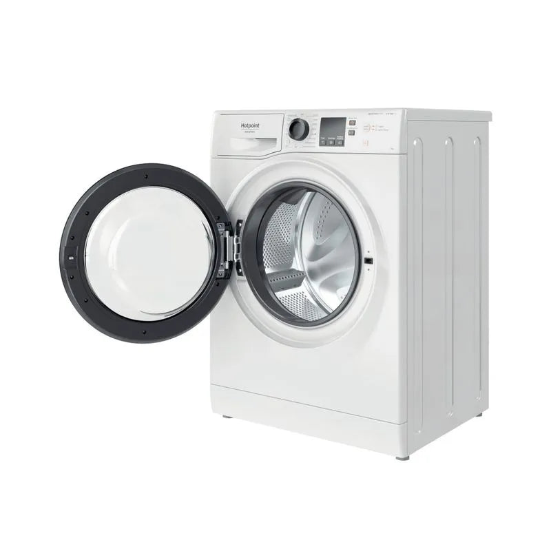 Lavatrice a libera installazione a carica frontale Hotpoint Ariston: 7,0 kg, - NF746WK IT
