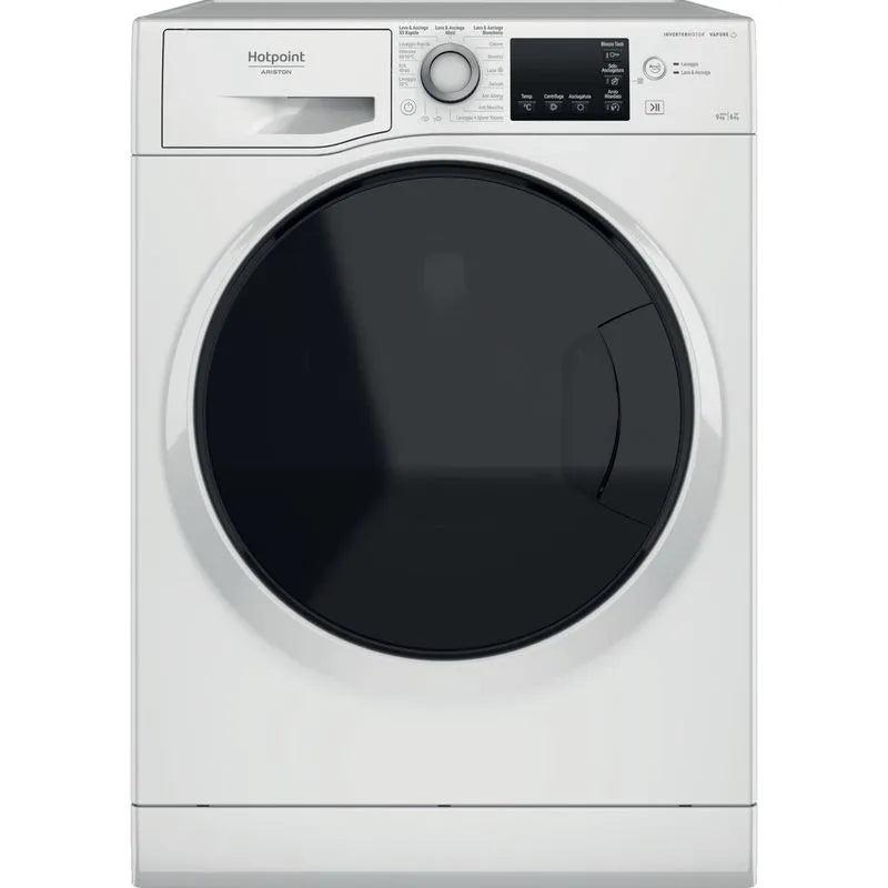 Lavasciuga a libera installazione Hotpoint Ariston: 9,0 kg, - NDB 964489 WDA IT