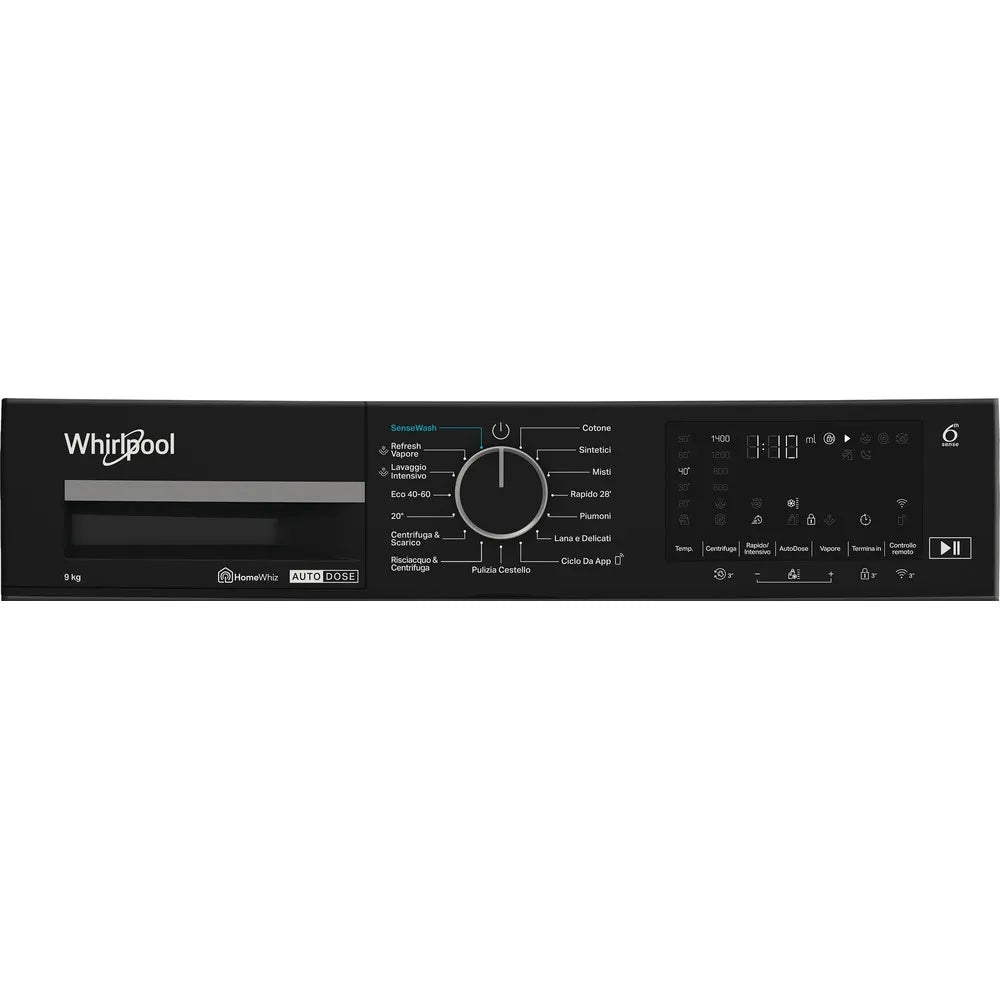 WHIRLPOOL LAVATRICE WPM 911G ADS IT 9 KG   A-50€  WI-FI   AUTODOSE