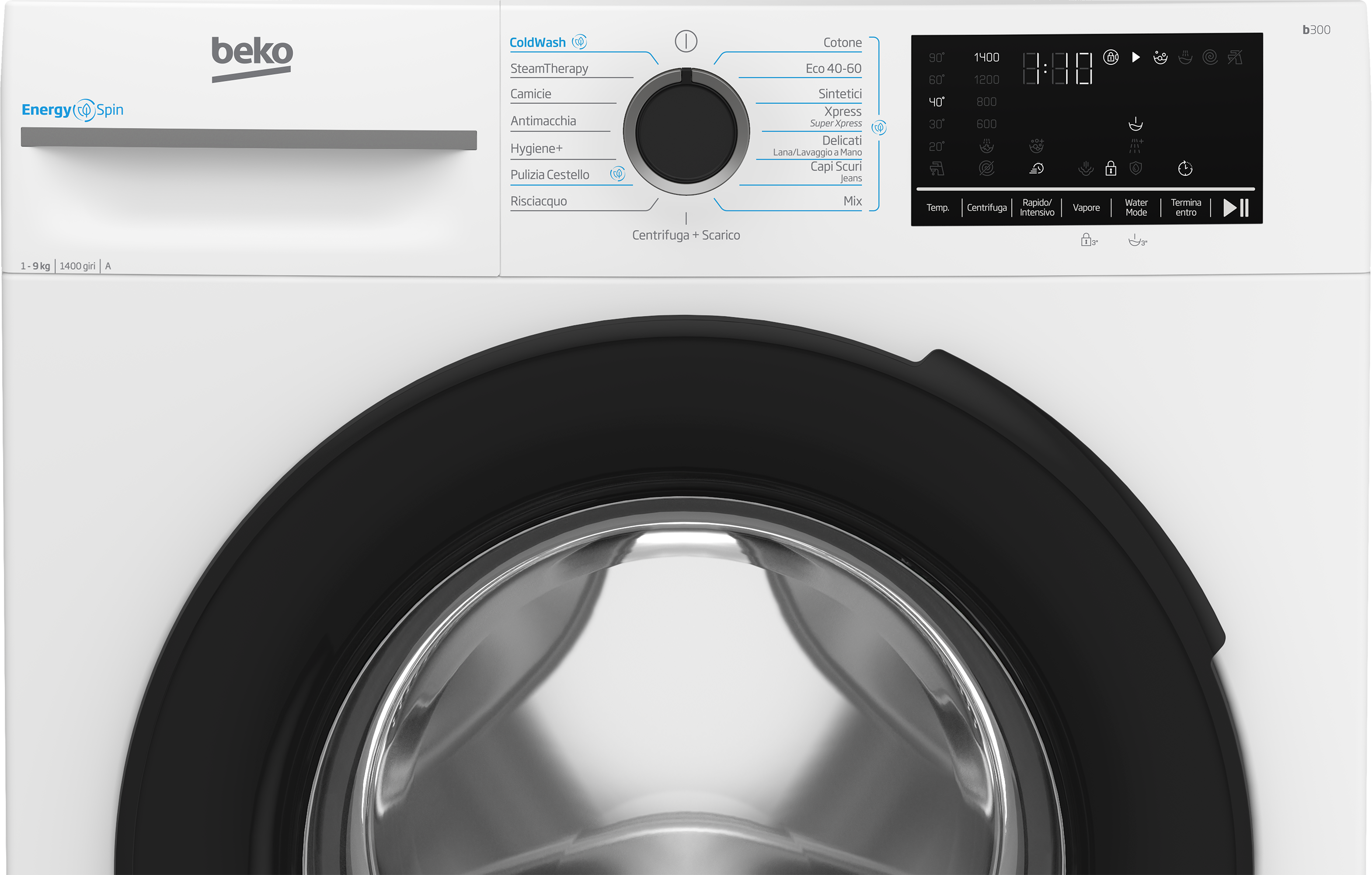 BEKO Lavatrice BMW 9149 DB  9KG  1400 Giri  Classe A-30%
