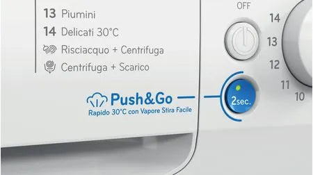 Lavatrice a libera installazione a carica frontale Indesit: 9,0 kg - BWE 91498X WKV IT