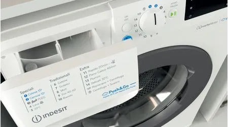 Lavatrice a libera installazione a carica frontale Indesit: 9,0 kg - BWE 91498X WKV IT