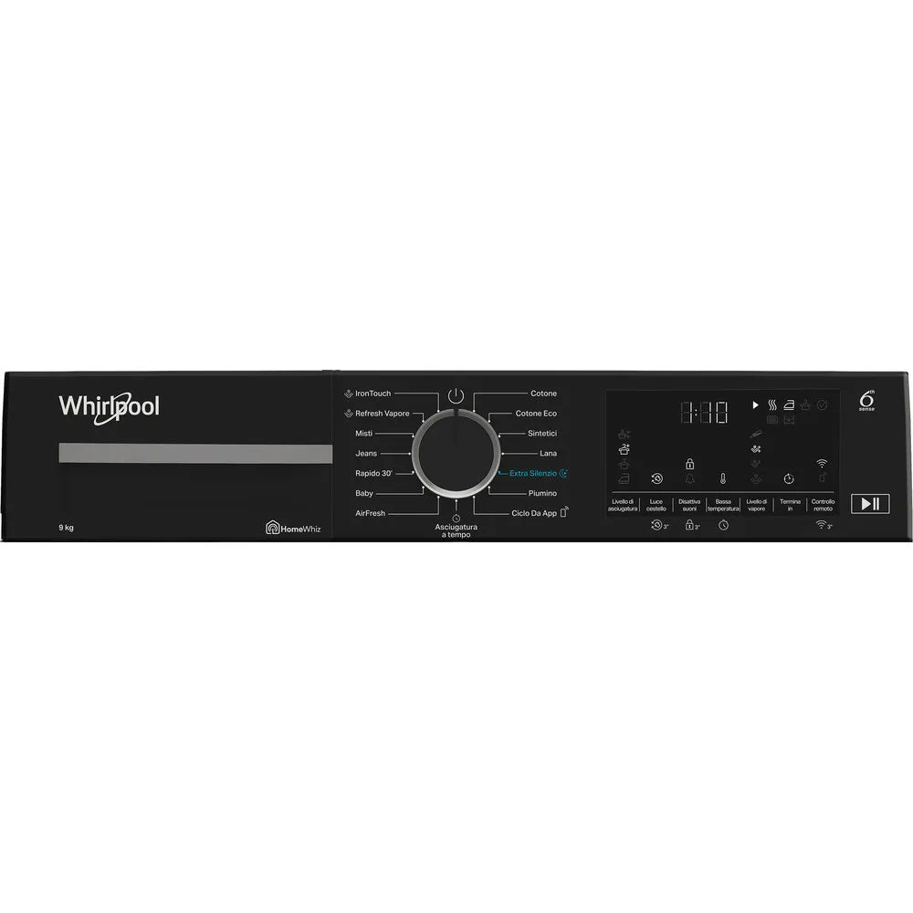 ASCIUGATRICE A POMPA DI CALORE WHIRLPOOL CWD95M WBS IT  9KG  B INVERTER  WI-FI