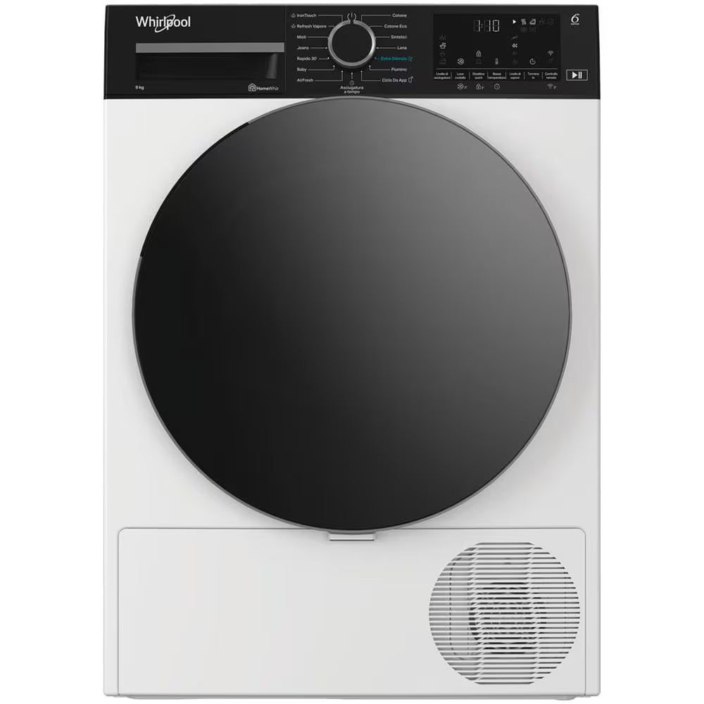 Asciugatrice a pompa di calore Whirlpool CWD96WBS 9 KG  A  WI-FI inverter