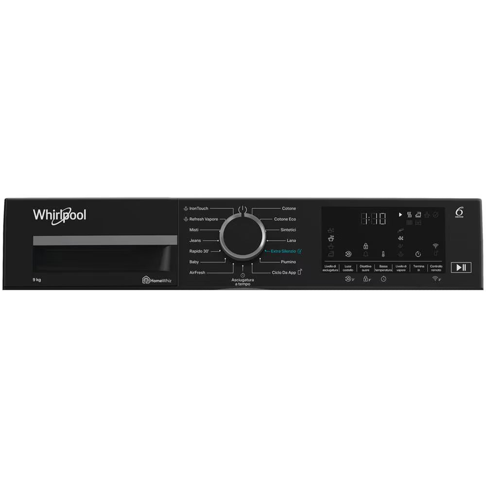 Asciugatrice a pompa di calore Whirlpool CWD96WBS 9 KG  A  WI-FI inverter