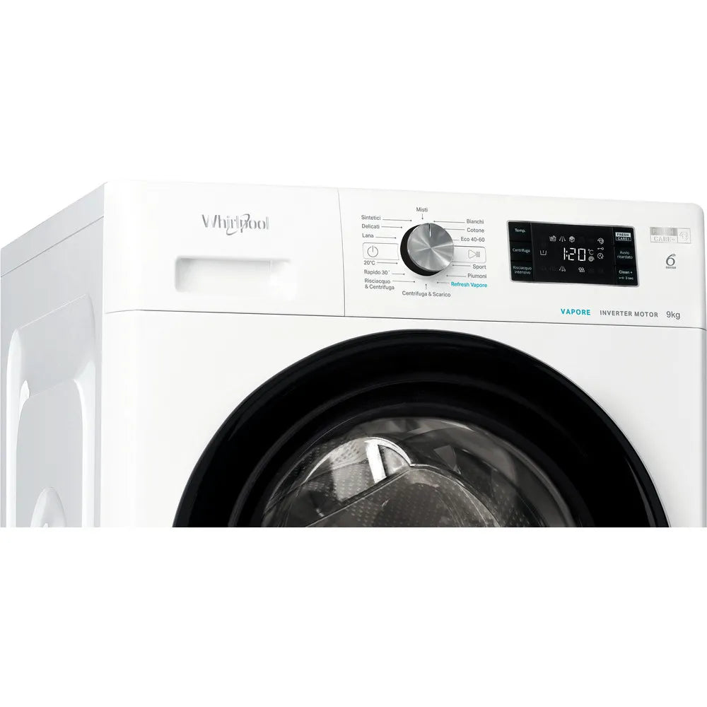 Lavatrice a libera installazione a carica frontale Whirlpool: 9,0 kg - FFB 9479 BV IT