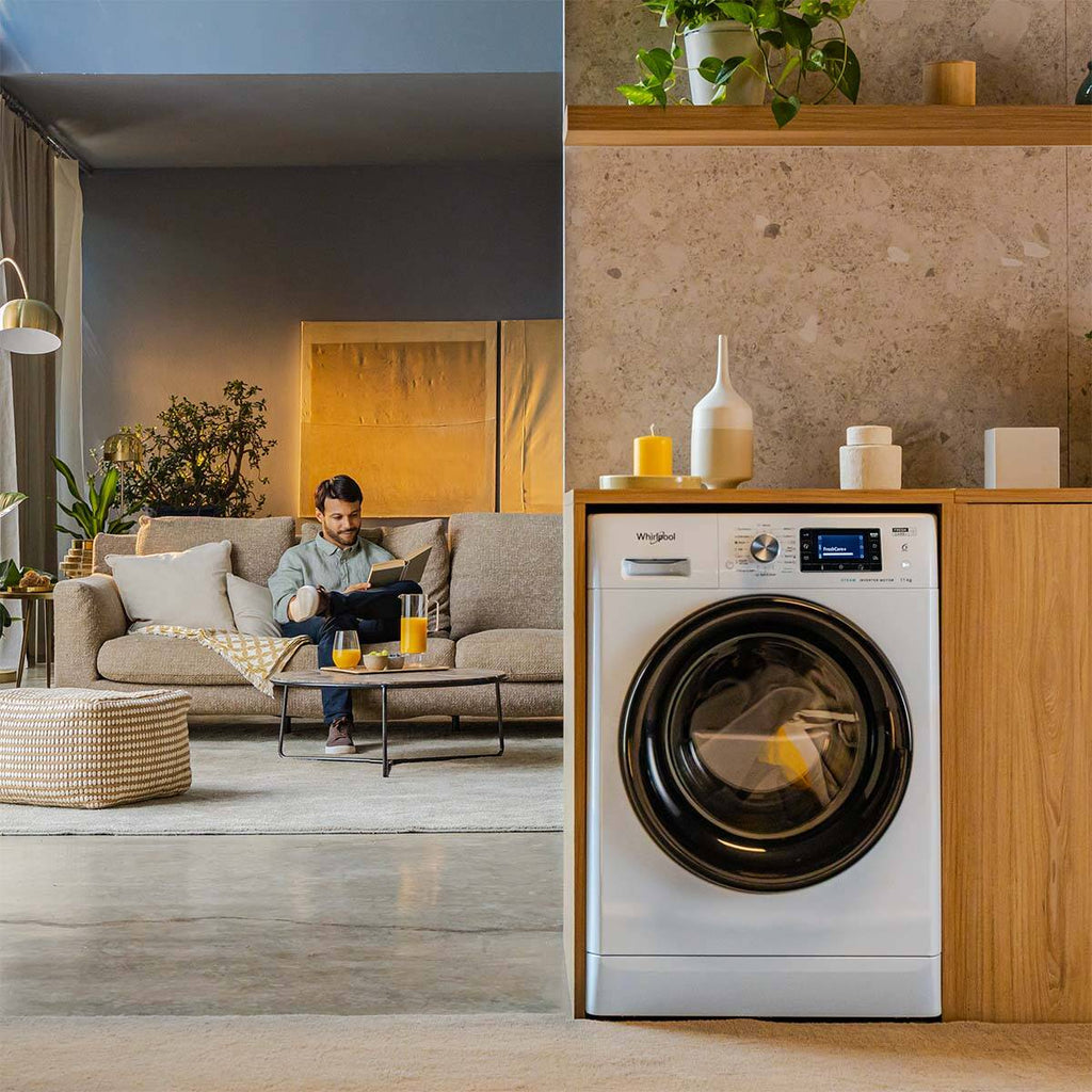 Lavatrice a libera installazione Whirlpool 8 kg - FFB 846 SV IT - FreshCare