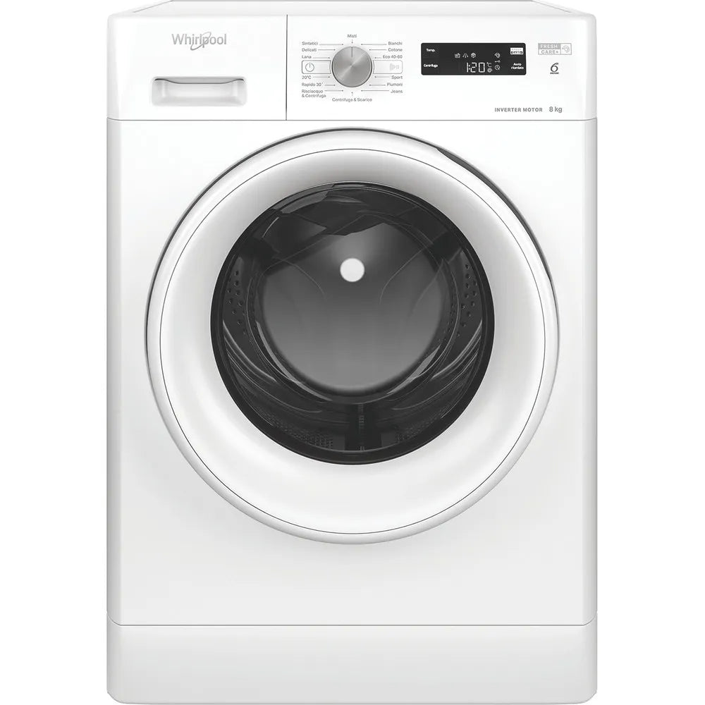 WHIRLPOOL lavatrice FFSP87 IT   8 KG  1200 giri classe  A