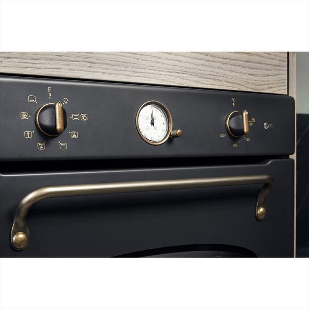 HOTPOINT- ARISTON FIT  804 H AN FORNO ANTRACITE VENTILATO  73 lt. 7 Funzioni