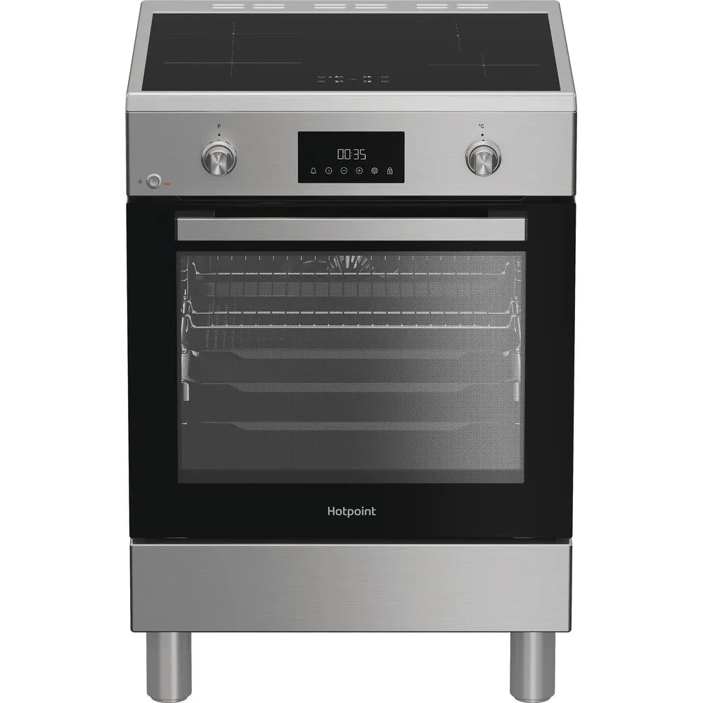 Hotpoint-Ariston   H6I8LMSAX  Cucina  Induzione 60 x 60 con Forno elettrico Ventilato