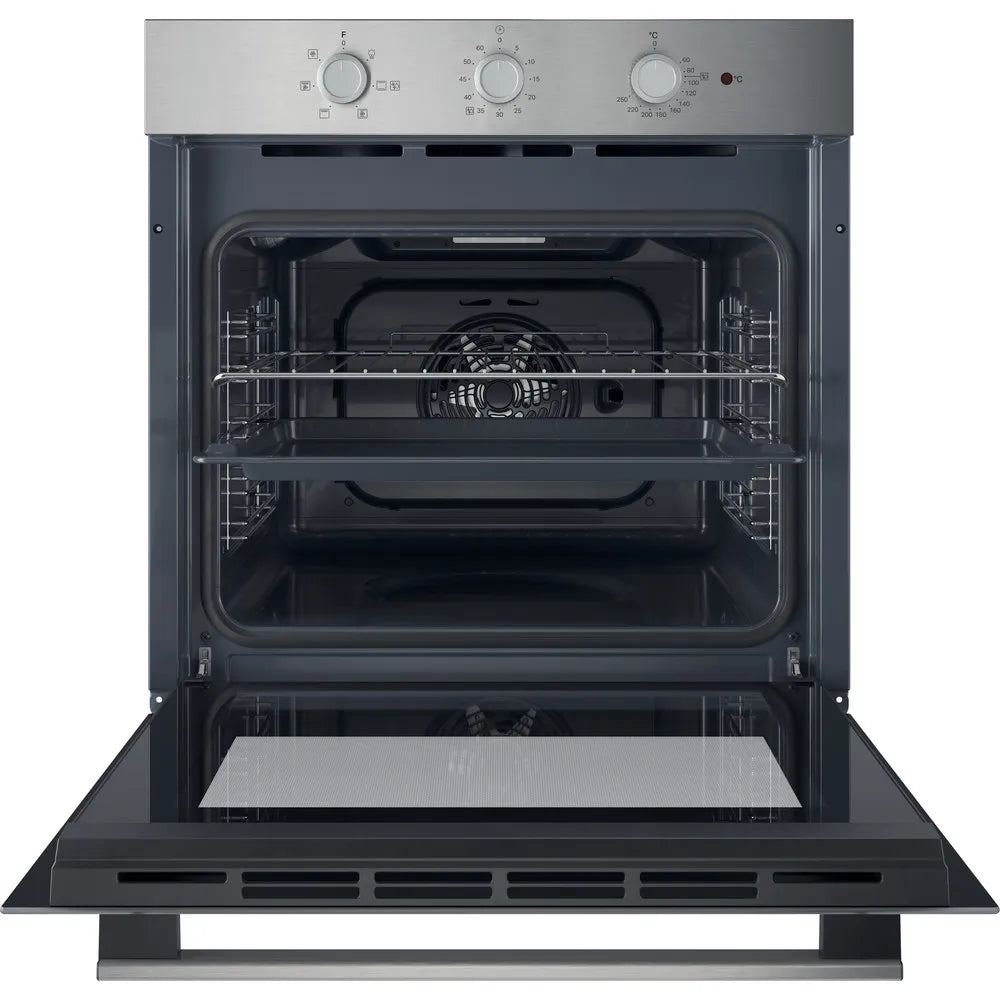 HOTPOINT--ARISTON HA 0235 FORNO INOX VENTILATO 3 MANOPOLE