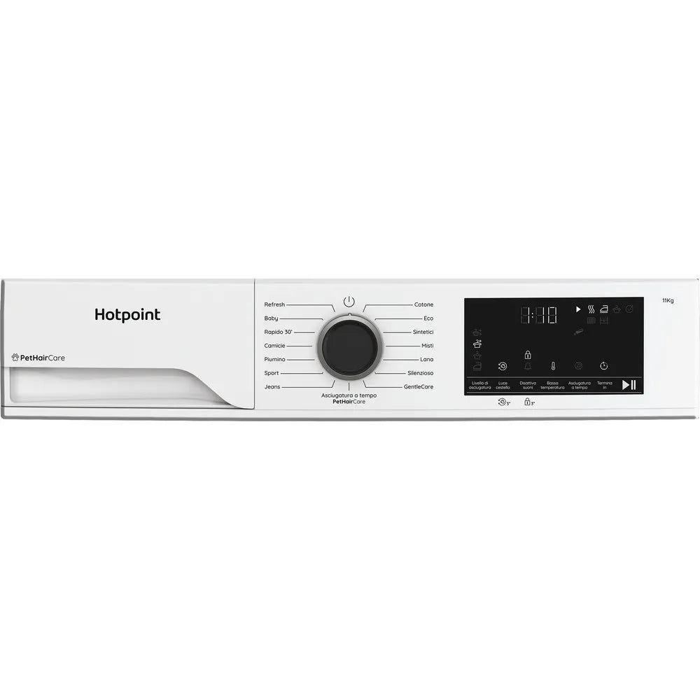 Asciugatrice a pompa di calore Hotpoint -Ariston  11 kg HPT 113 D BS