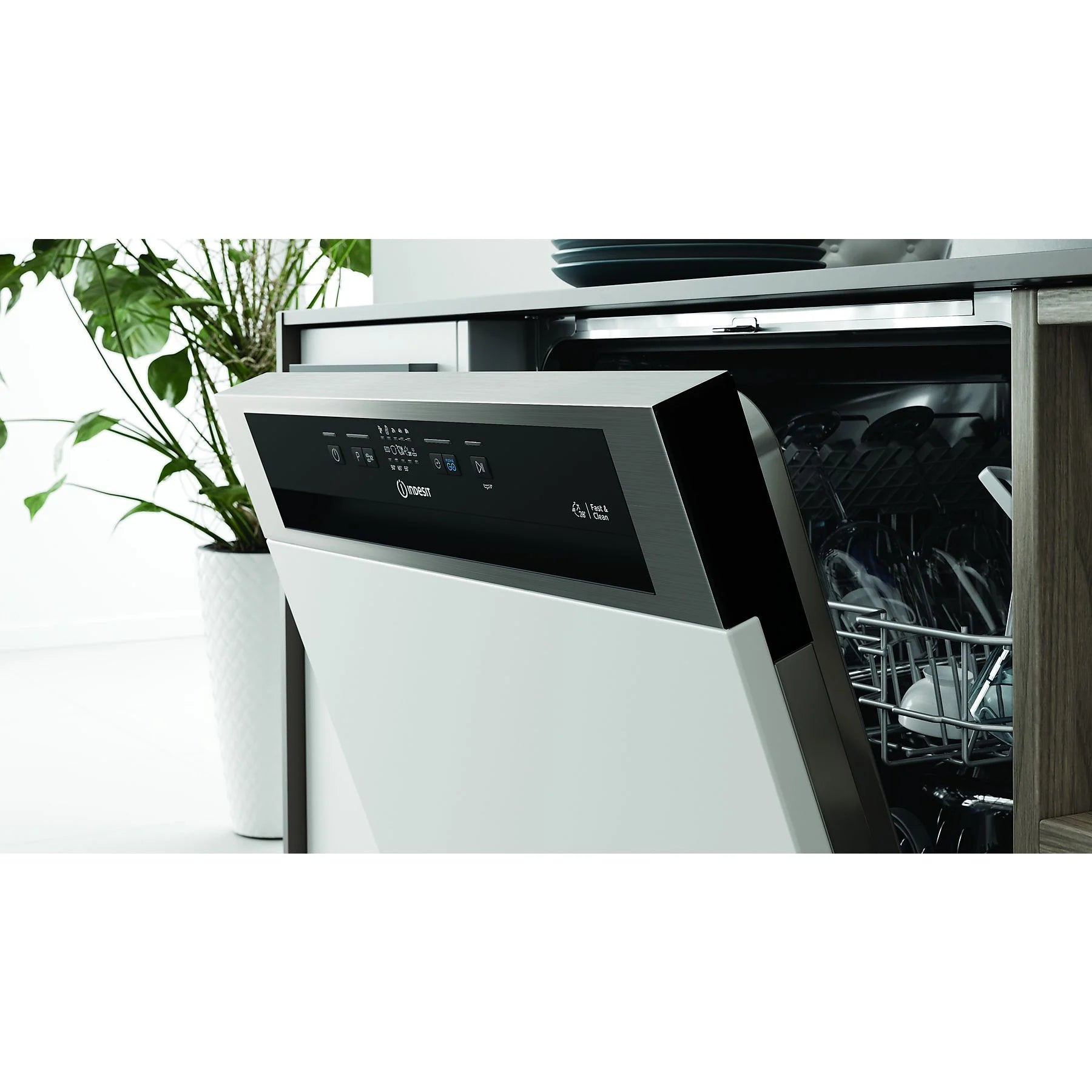 LAVASTOVIGLIE INDESIT. I3BL634X   - 14 Coperti 6 Programmi MEZZA SCAOMPARSA