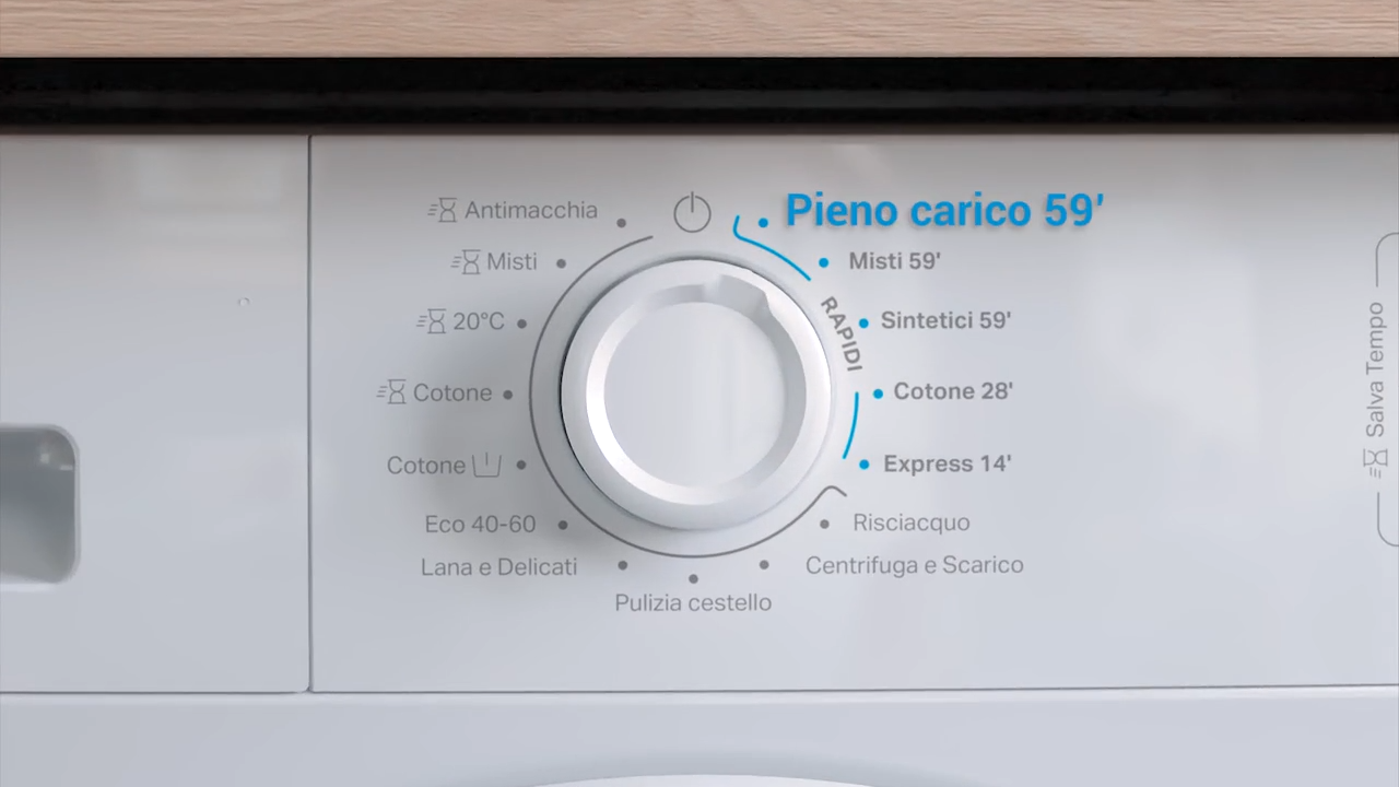 Lavatrice a libera installazione a carica frontale Indesit: 7,0 kg - IM 760 MY TIME IT