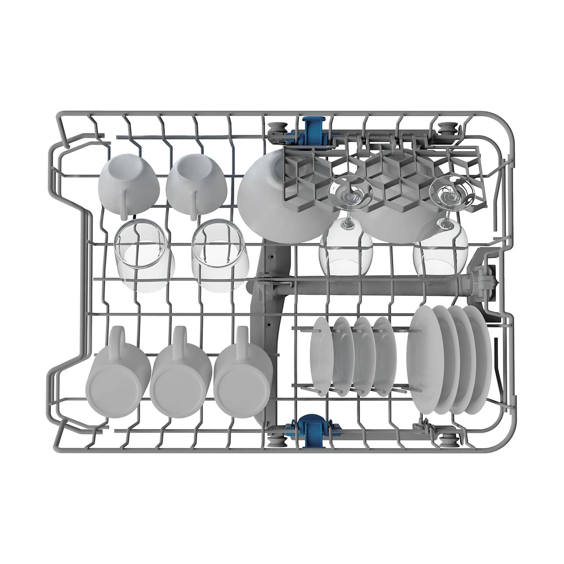 LAVASTOVIGLIE INDESIT  IN2IKE107    -  10 Copert  5 Programmi   CM 45