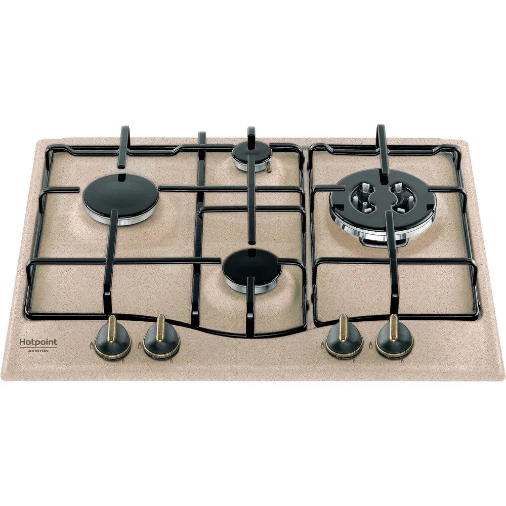 Piano cottura a gas Hotpoint Ariston: 4 fuochi, - PCN 640 T (AV) R /HA