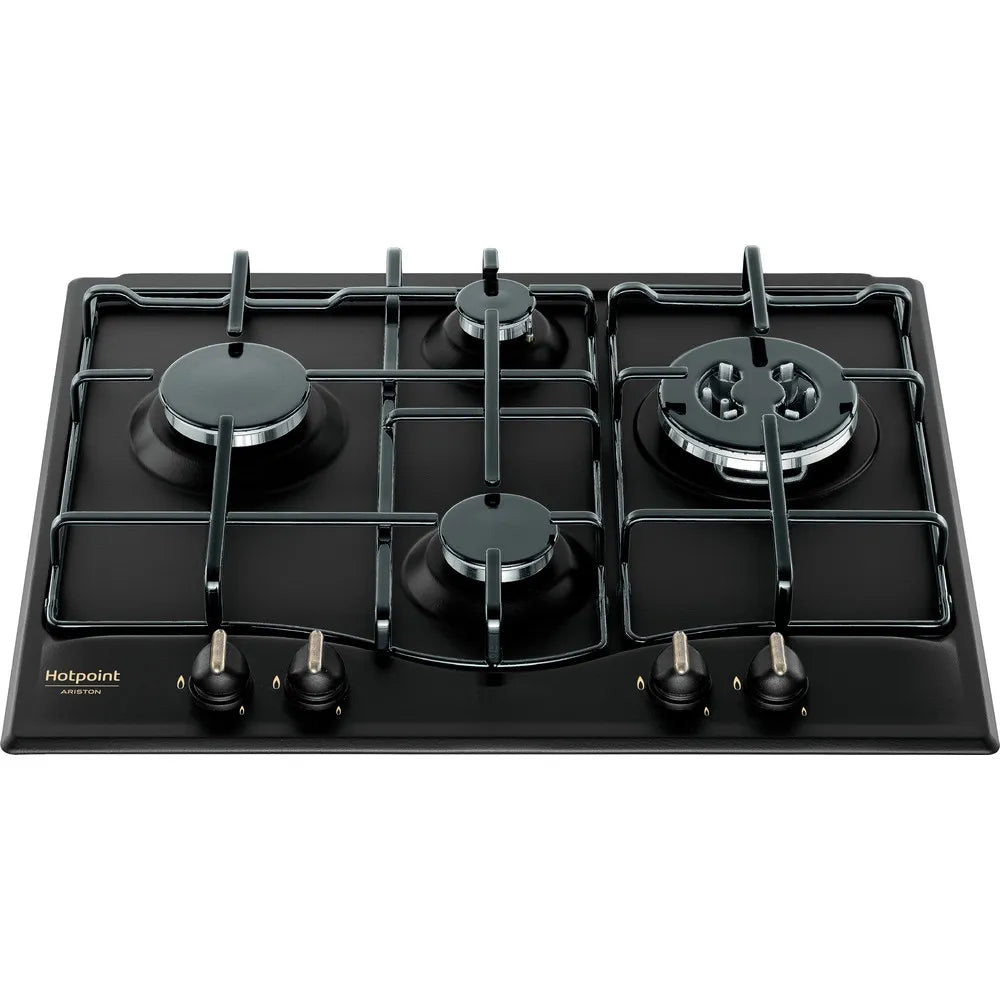 Piano cottura a gas Hotpoint Ariston: 4 fuochi, - PCN 640 T (AN) R /HA