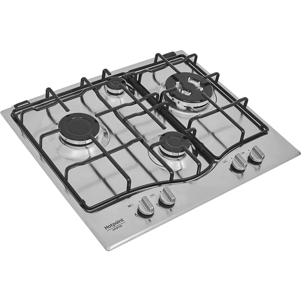Piano cottura a gas Hotpoint Ariston: 4 fuochi, - PCN 642 T/IX/HA