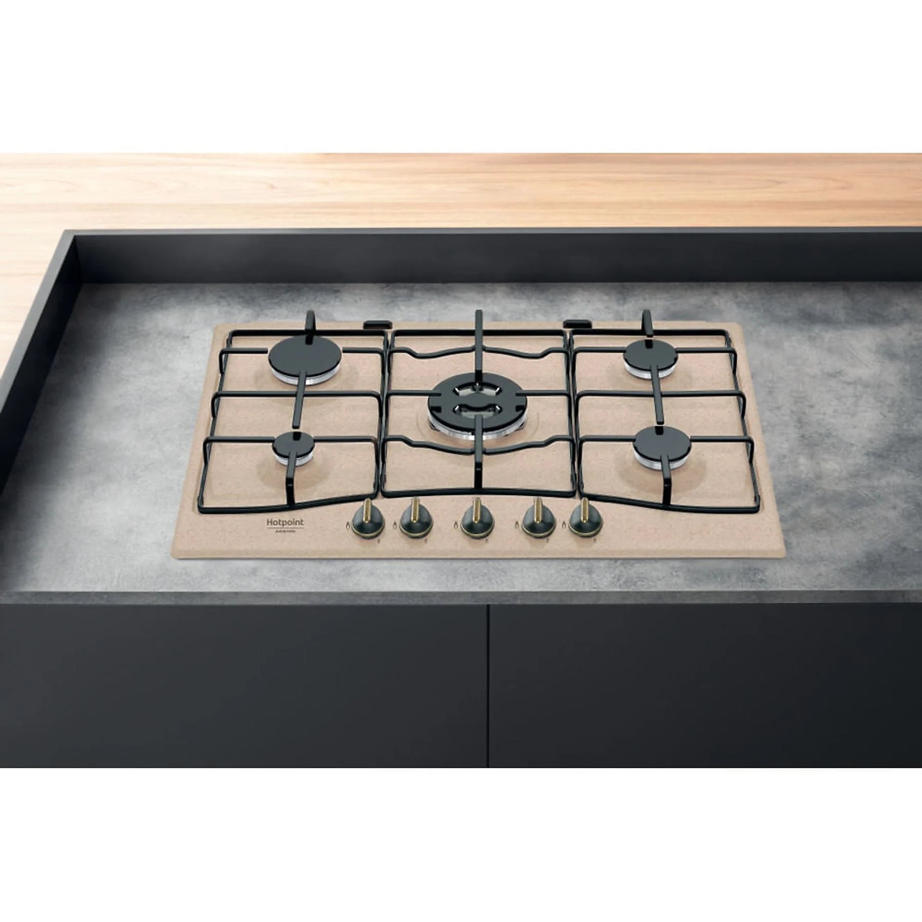 Piano cottura a gas Hotpoint Ariston: 5 fuochi, - PCN 750 T (AV) R /HA