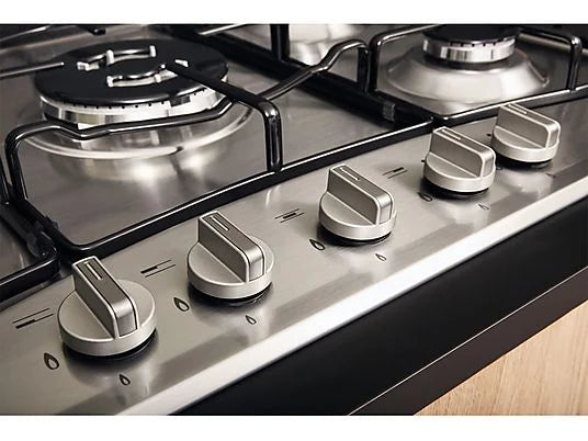 Piano cottura a gas Hotpoint Ariston: 5 fuochi, - PCN 752 T/IX/HA