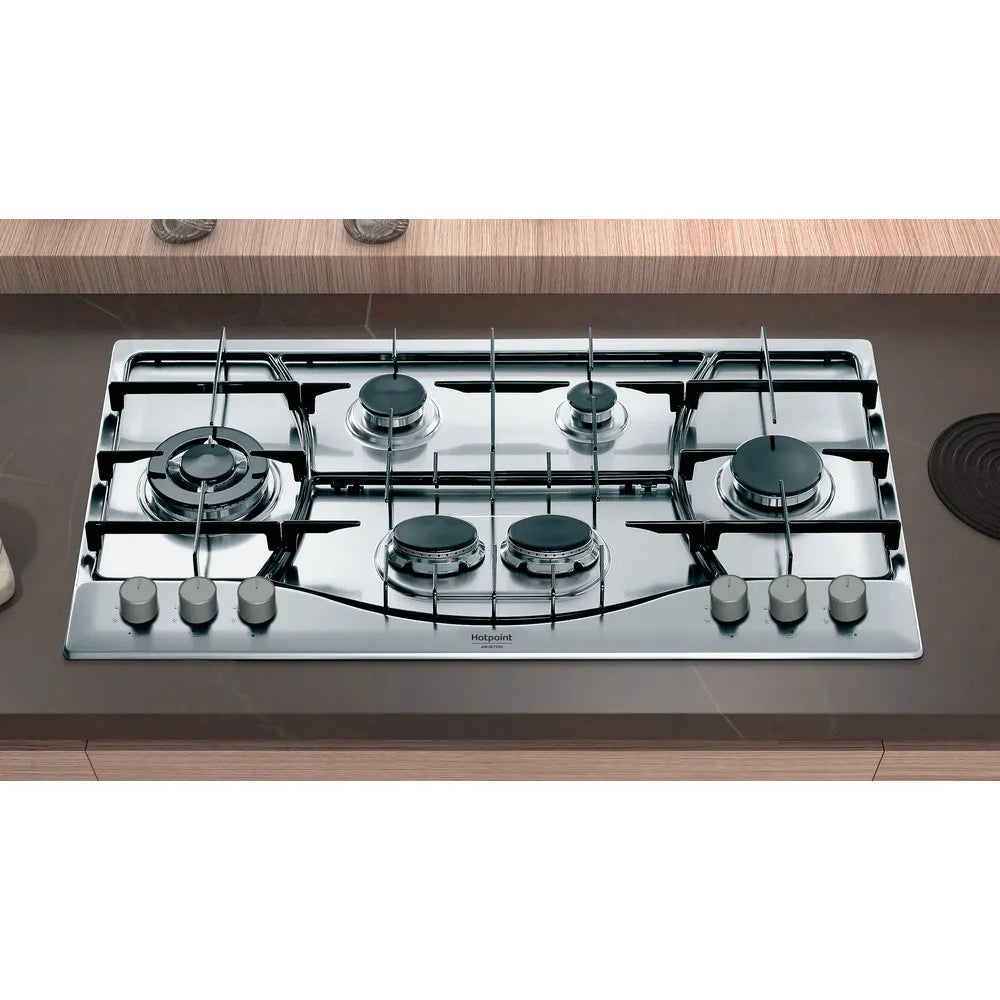 Piano cottura a gas Hotpoint Ariston: 6 fuochi, - PHN 962 TS/IX/HA