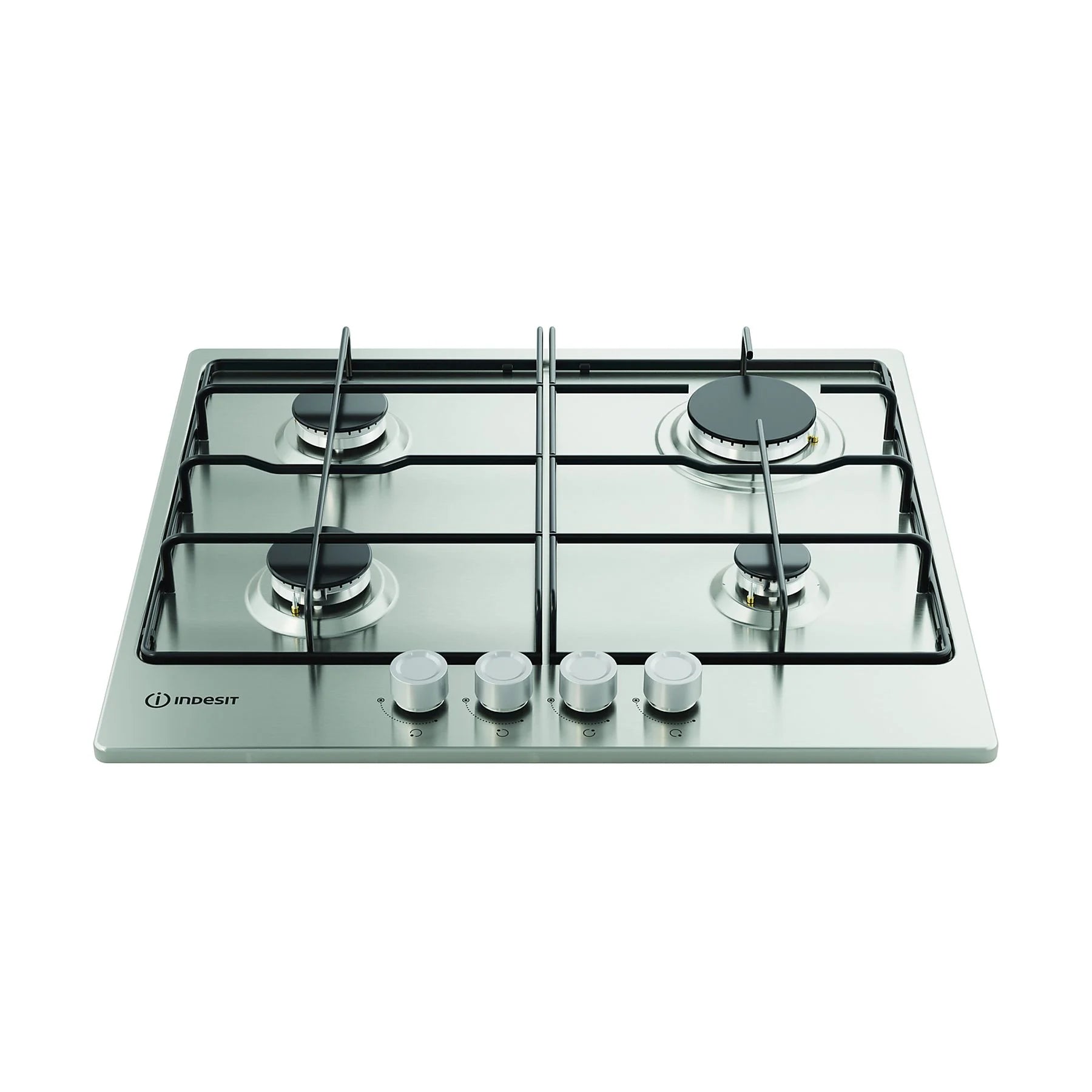 INDESIT THP 642 IX/I 1 PIANO COTTURA GAS, 4 zone di cotura