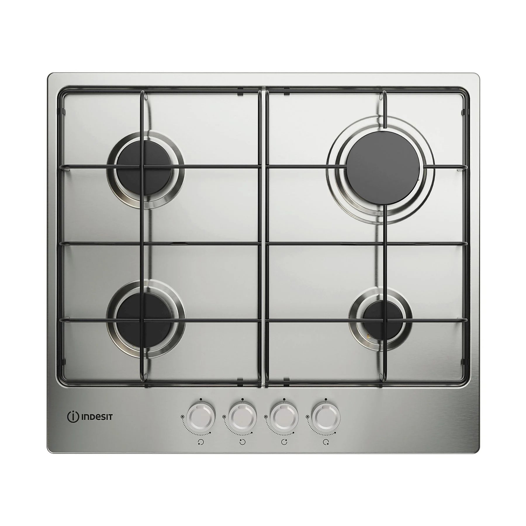 INDESIT THP 642 IX/I 1 PIANO COTTURA GAS, 4 zone di cotura