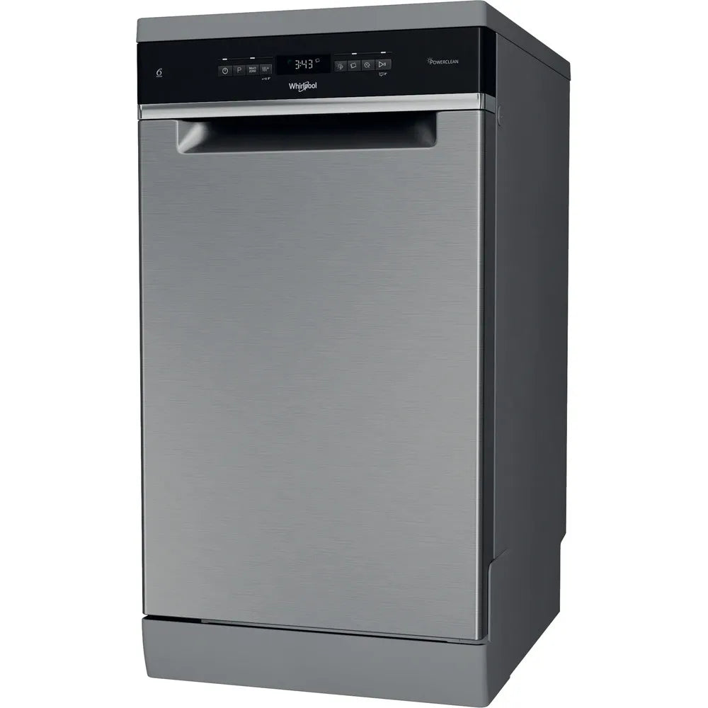 LAVASTOVIGLIE WHIRLPOOL WH6FB10BS7AOX  CM 45  INOX  10 coperti 9 programmi