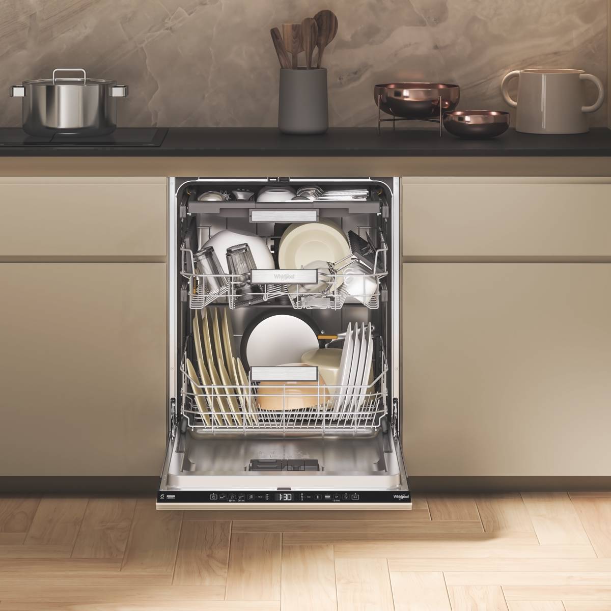 LAVASTOVIGLIE WHIRLPOOL WH7IA15AM6L0    -    15 COPERTI   10 PROGRAMMI