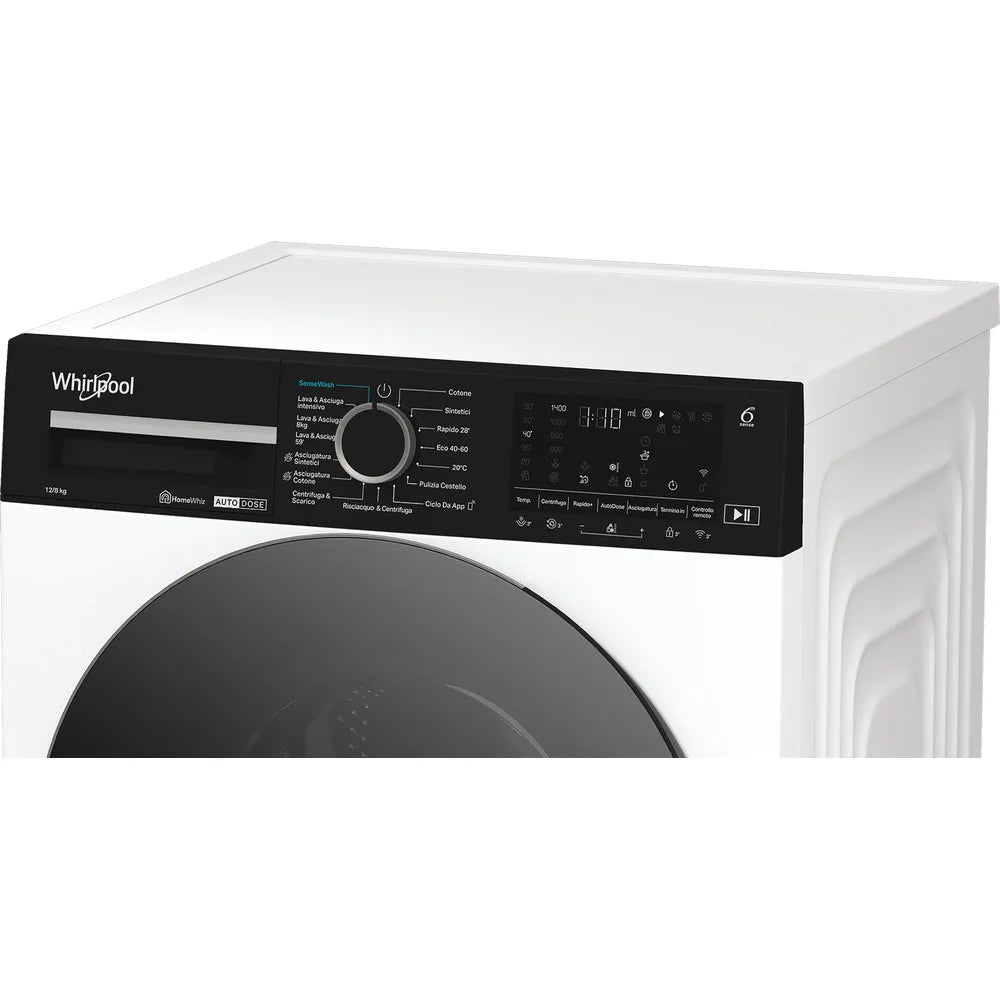 WHIRLPOOL Lavasciuga WPD2836W  12 KG Lavaggio + 8 Asciugatura