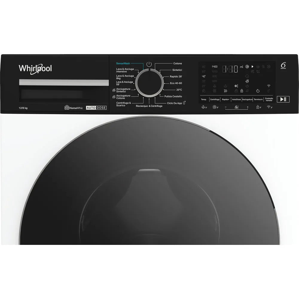 WHIRLPOOL Lavasciuga WPD2836W  12 KG Lavaggio + 8 Asciugatura