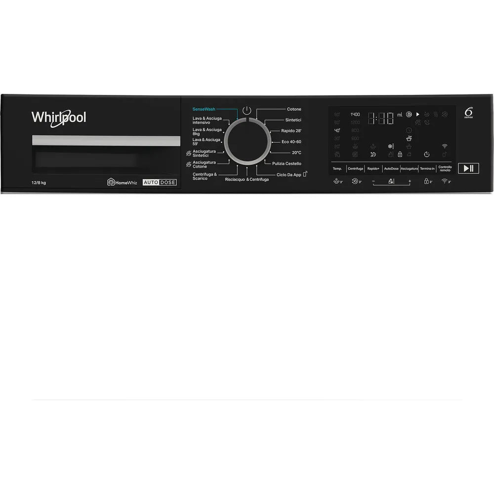 WHIRLPOOL Lavasciuga WPD2836W  12 KG Lavaggio + 8 Asciugatura