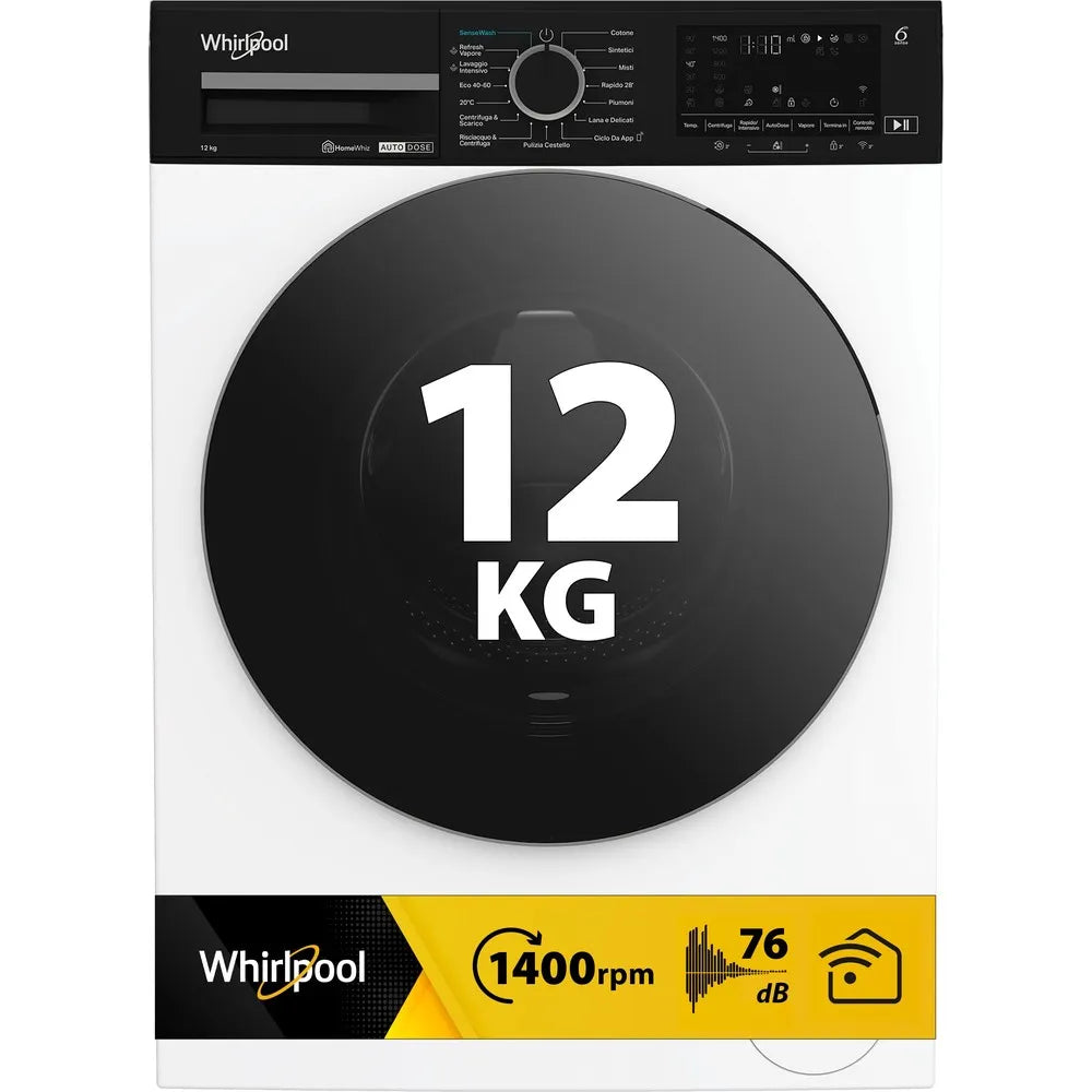 Whirlpool Lavatrice WPM 27W ADS IT - 12 kg  -1400 Giri -  WI-FI