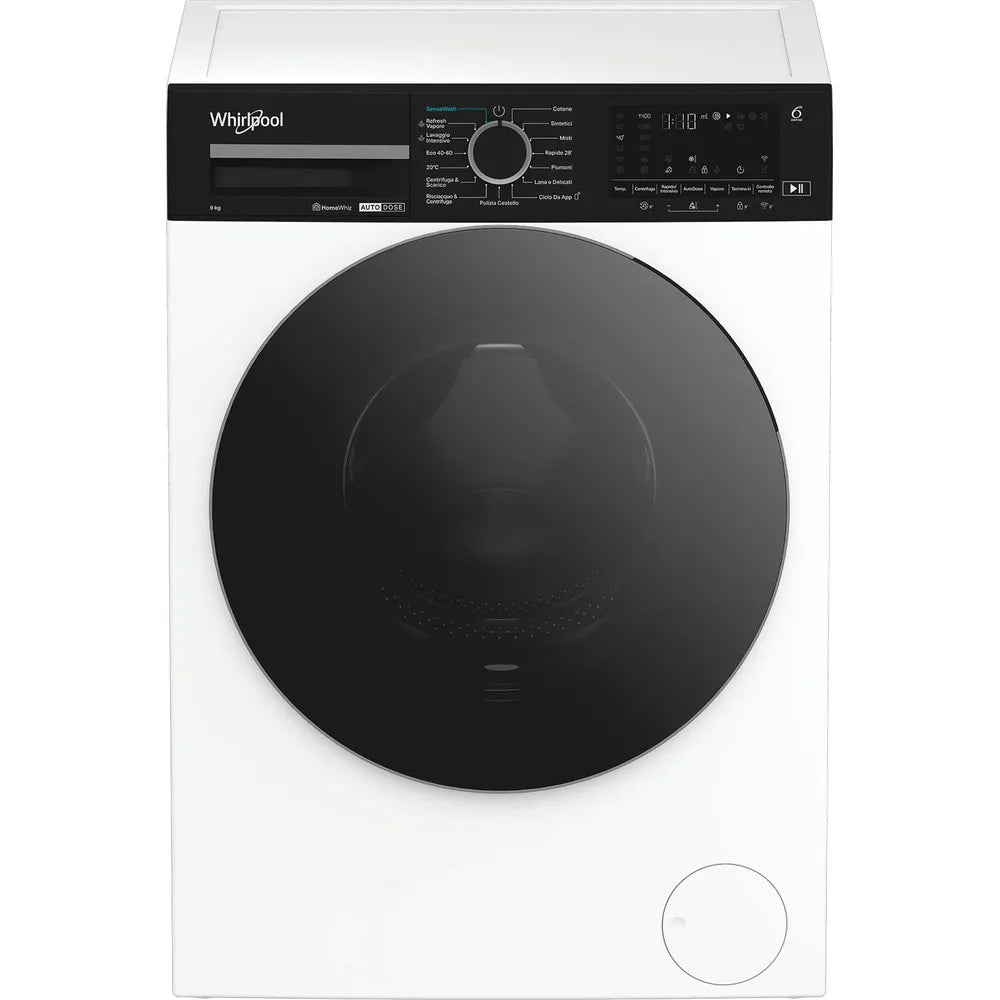WHIRLPOOL LAVATRICE WPM911W ADS IT 9 KG Autodose  W-Fi