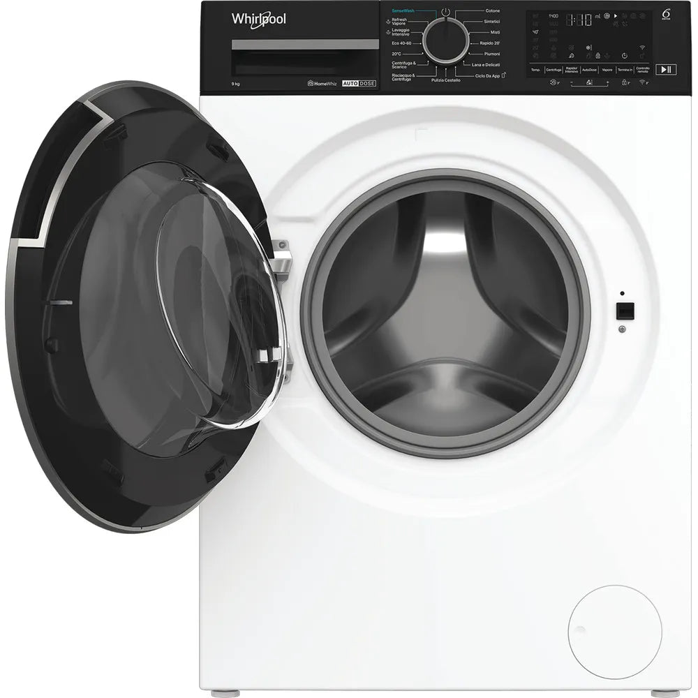 WHIRLPOOL LAVATRICE WPM911W ADS IT 9 KG Autodose  W-Fi