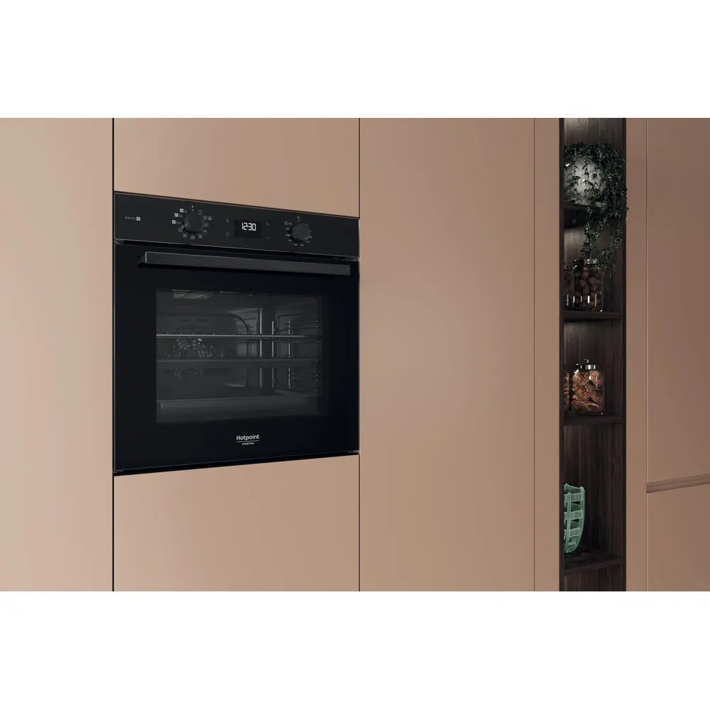HOTPOINT - ARISTON HAO 458HSB Forno Nero - 13 Funzioni- 71 Litri - Ventilato