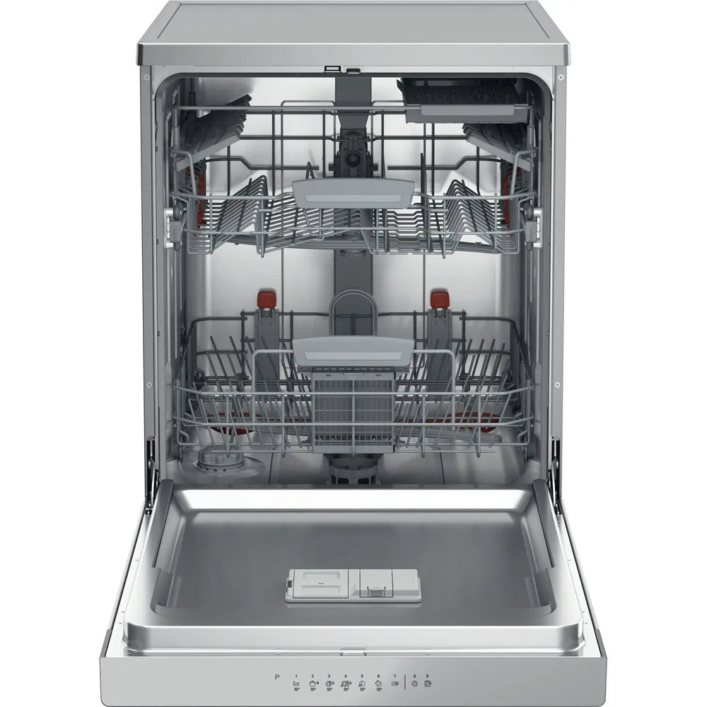 Lavastoviglie Hotpoint Ariston: grande capacità di carico, colore inox, - HFC 3C41 CW X
