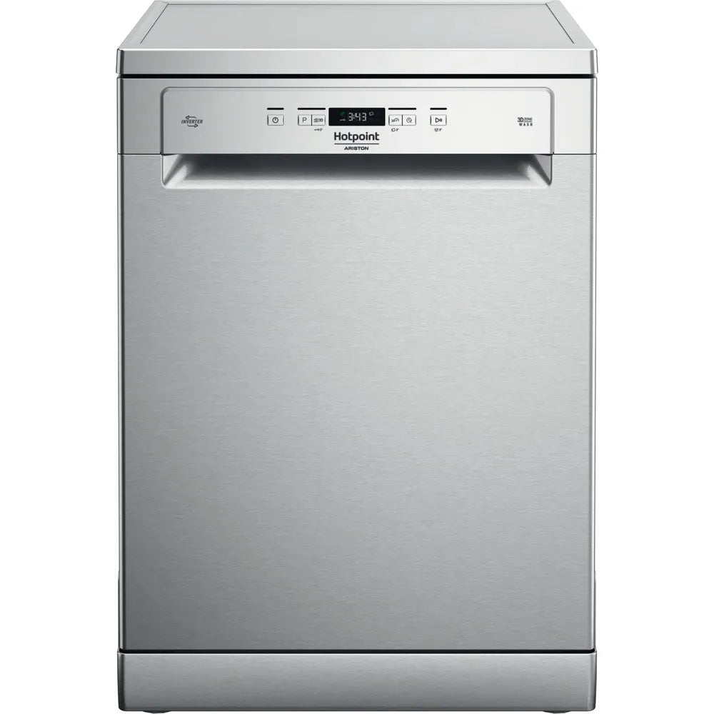 Lavastoviglie Hotpoint Ariston: grande capacità di carico, colore inox, - HFC 3C41 CW X