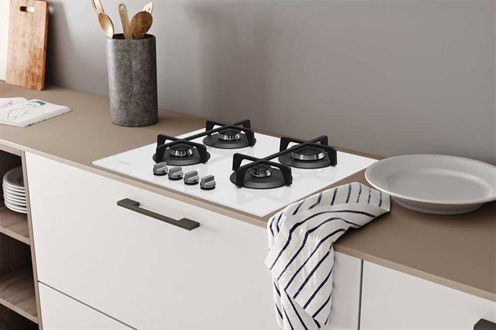 INDESIT ING61T WH Piano cottura 60 cm Vetro