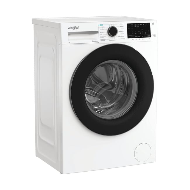 Lavatrice a libera installazione, carica frontale whirpool 7,0 kg -  WAM 762WB IT