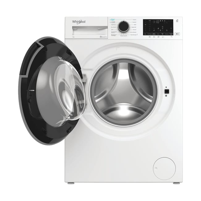 Lavatrice a libera installazione, carica frontale whirpool 7,0 kg -  WAM 762WB IT