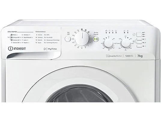 INDESIT Lavatrice MTWC 71296 W IT  7 kg  1200 giri classe A