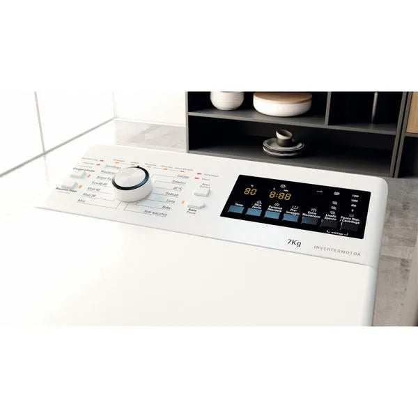 Hotpoint  lavatrice WMTG 725 carica dall'alto 7 kg  1400 Giri